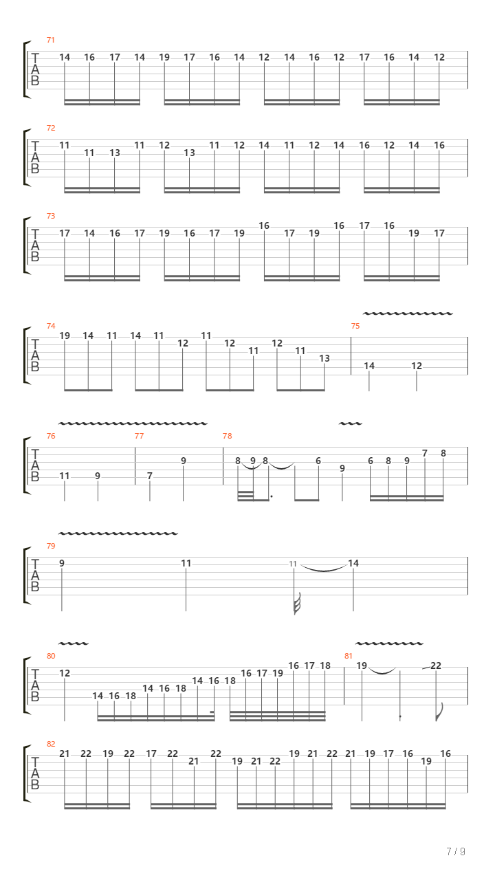 Opus#2-No.1吉他谱