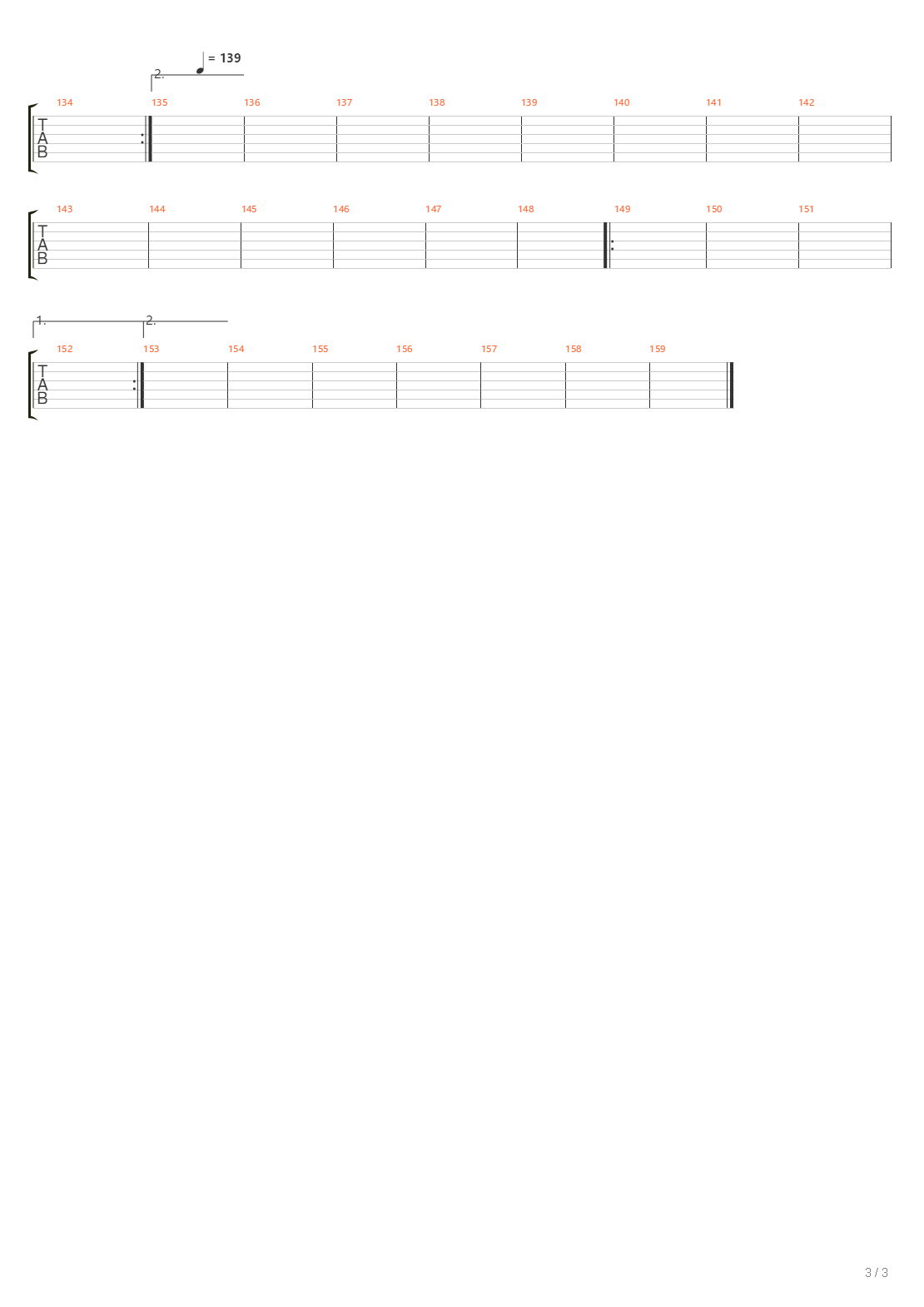 Parallels吉他谱