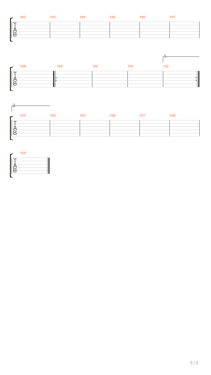 Parallels吉他谱