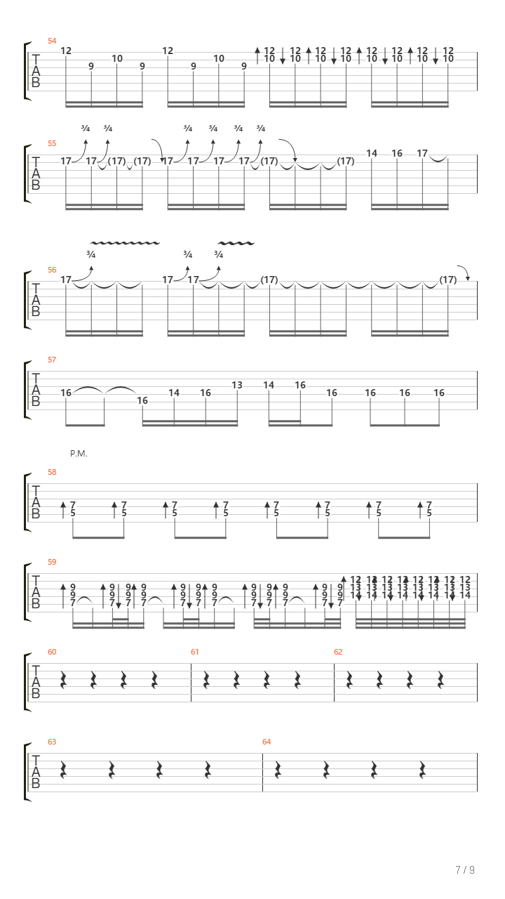 シルシ（印记）吉他谱