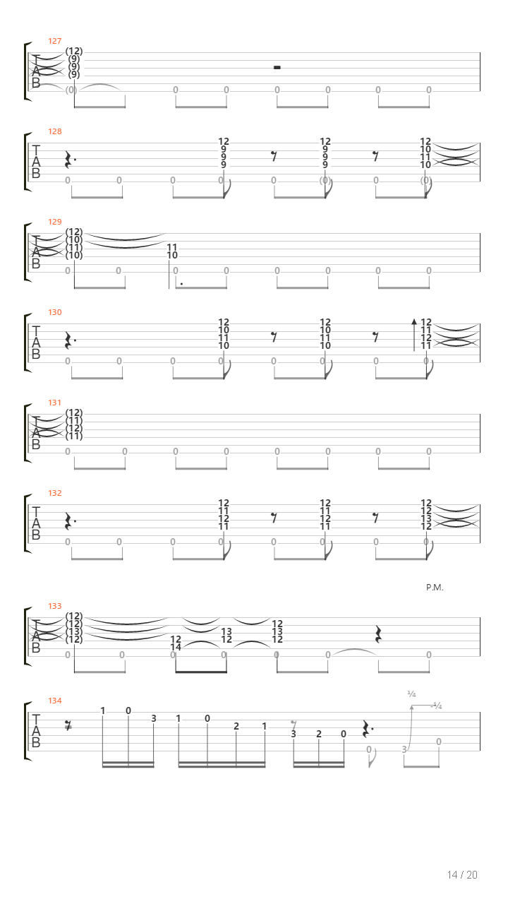 Classical Gas（另一版本）吉他谱