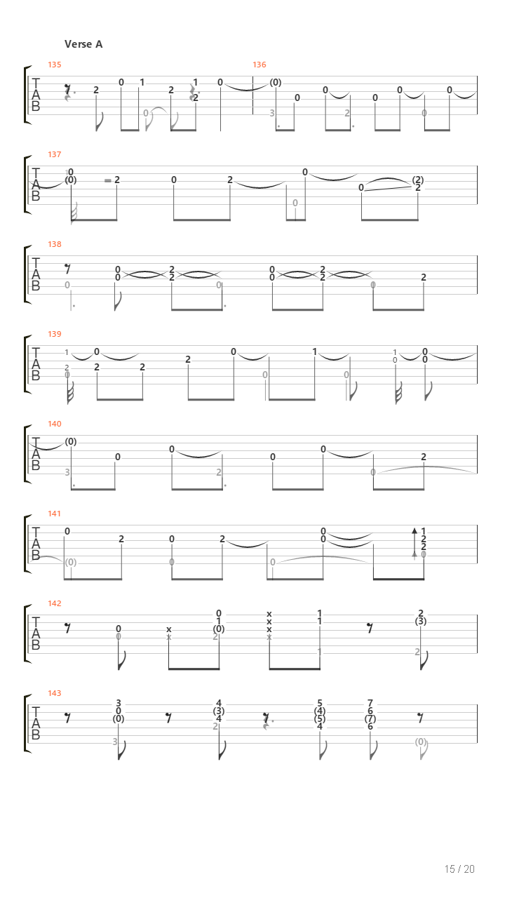 Classical Gas（另一版本）吉他谱