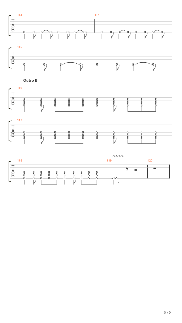 Sex吉他谱