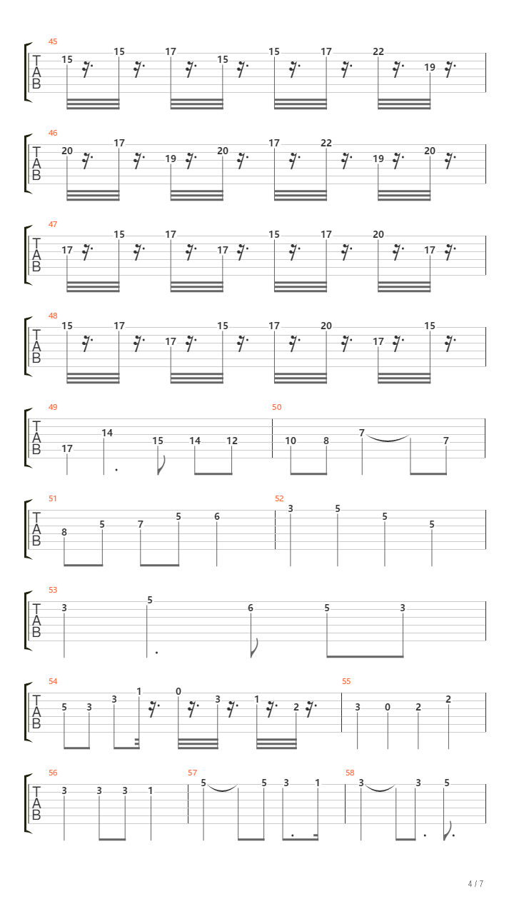 罗德岛战纪（ED） - 風のファンタジア吉他谱