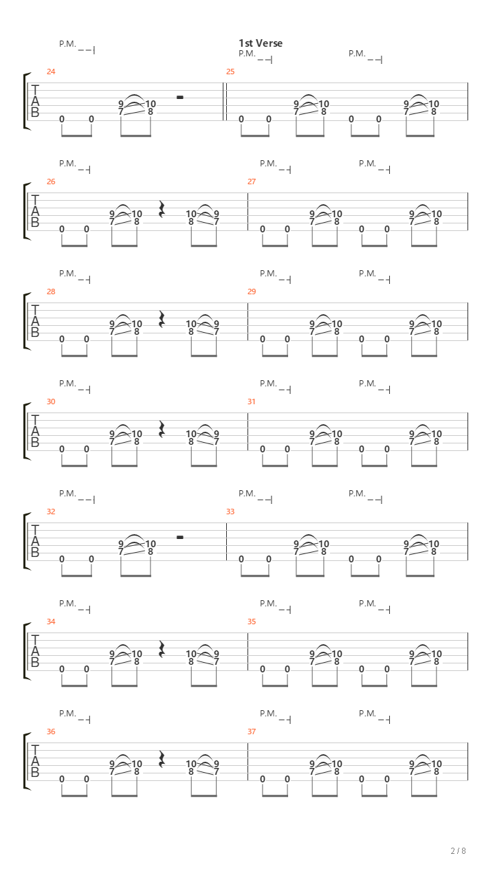 Rammstein吉他谱