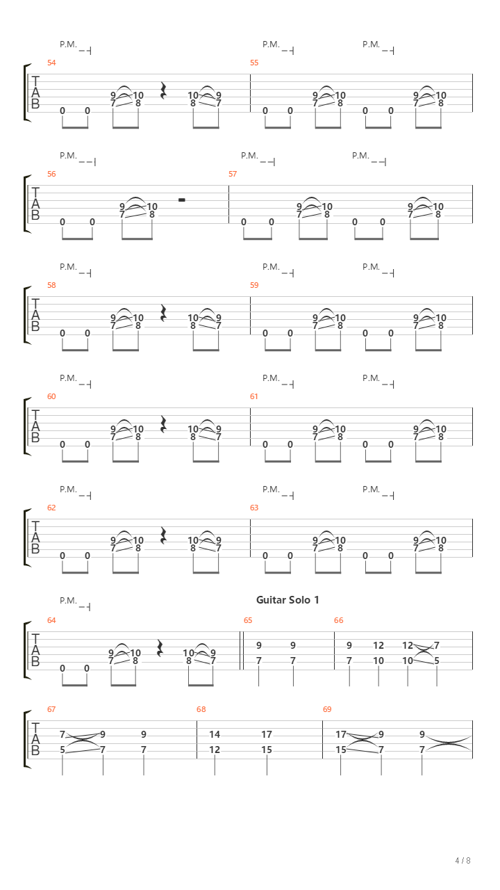 Rammstein吉他谱