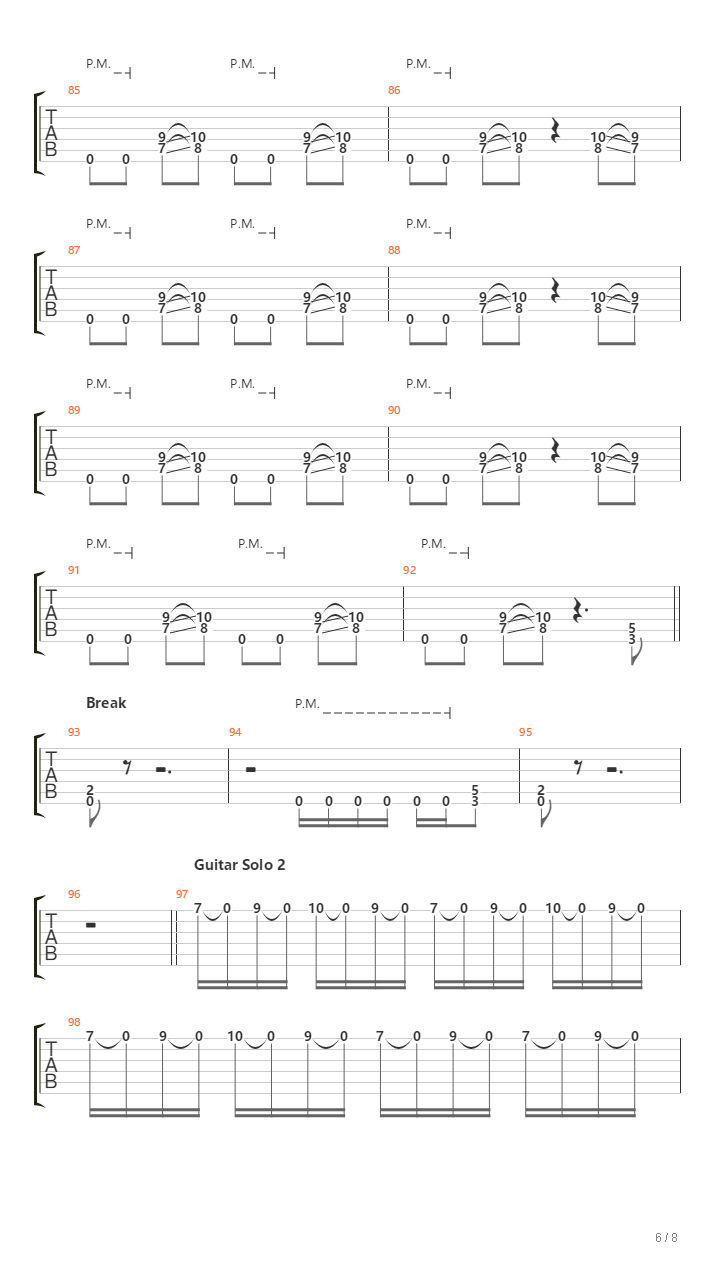 Rammstein吉他谱