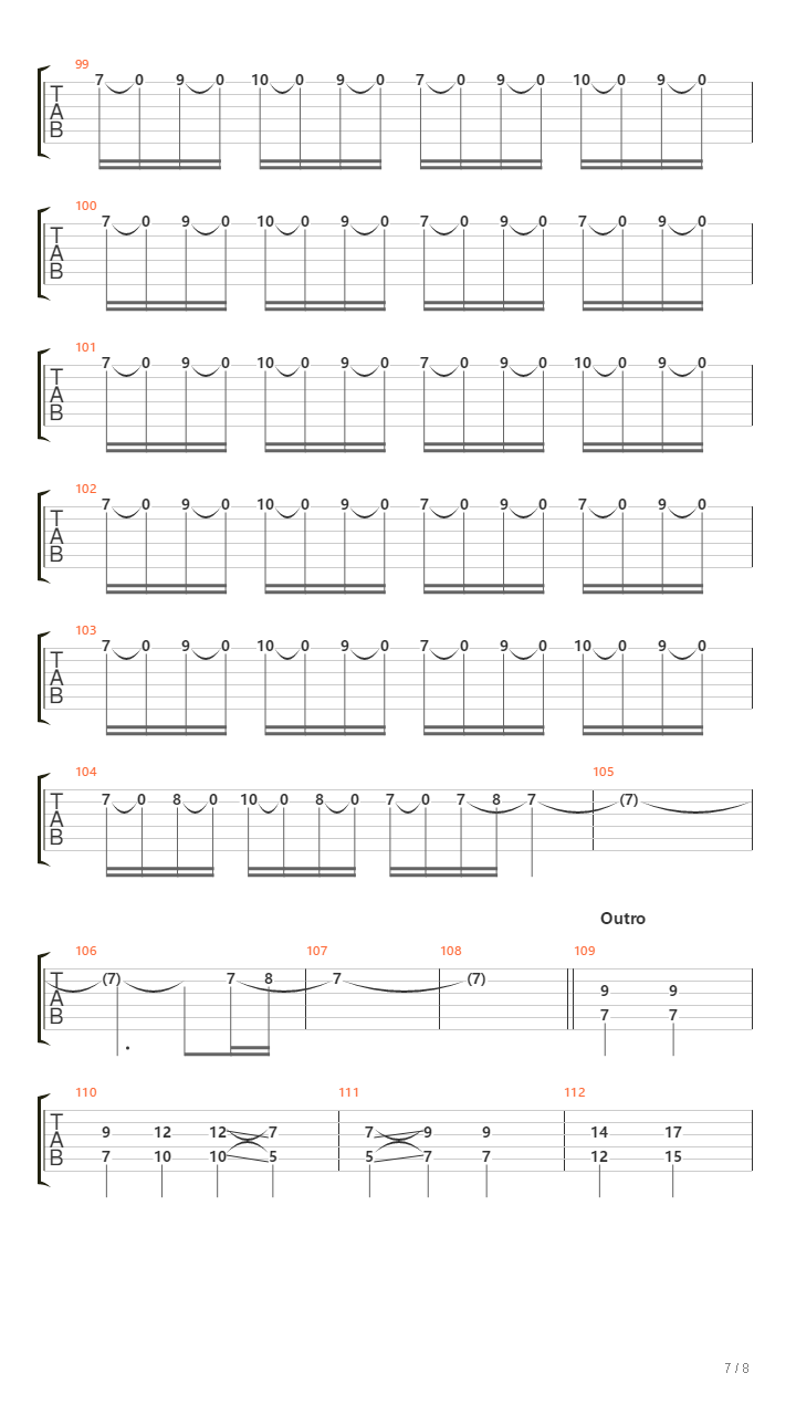 Rammstein吉他谱