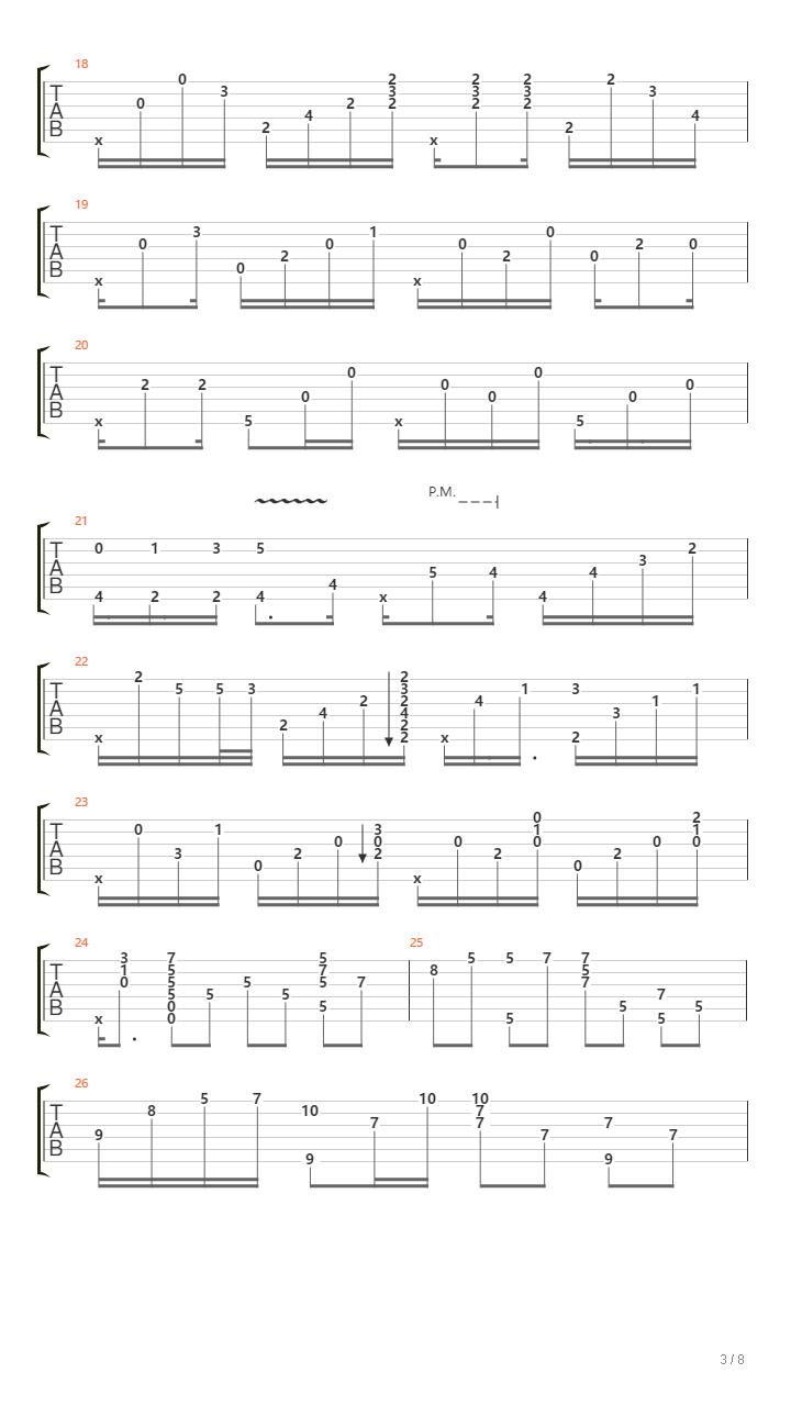 Kiss The Rain（超好听完美版！PDF + GTP  演奏视频）吉他谱