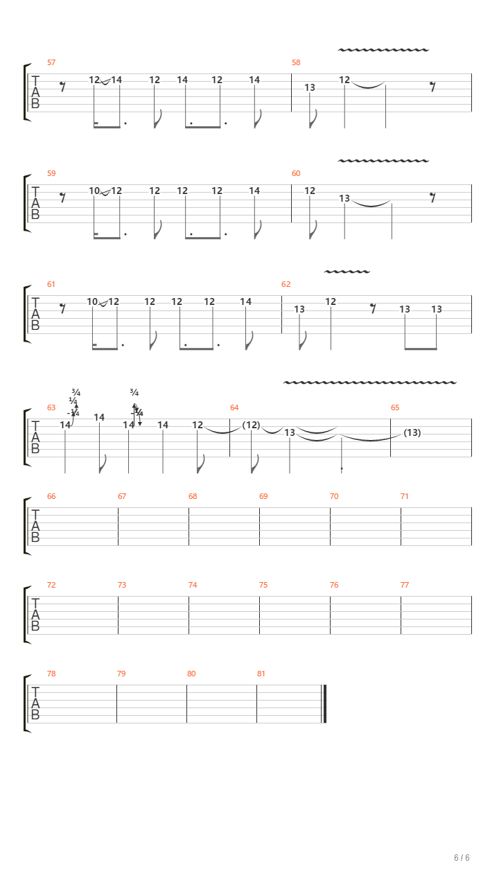 Life Will Change -instrumental version-吉他谱