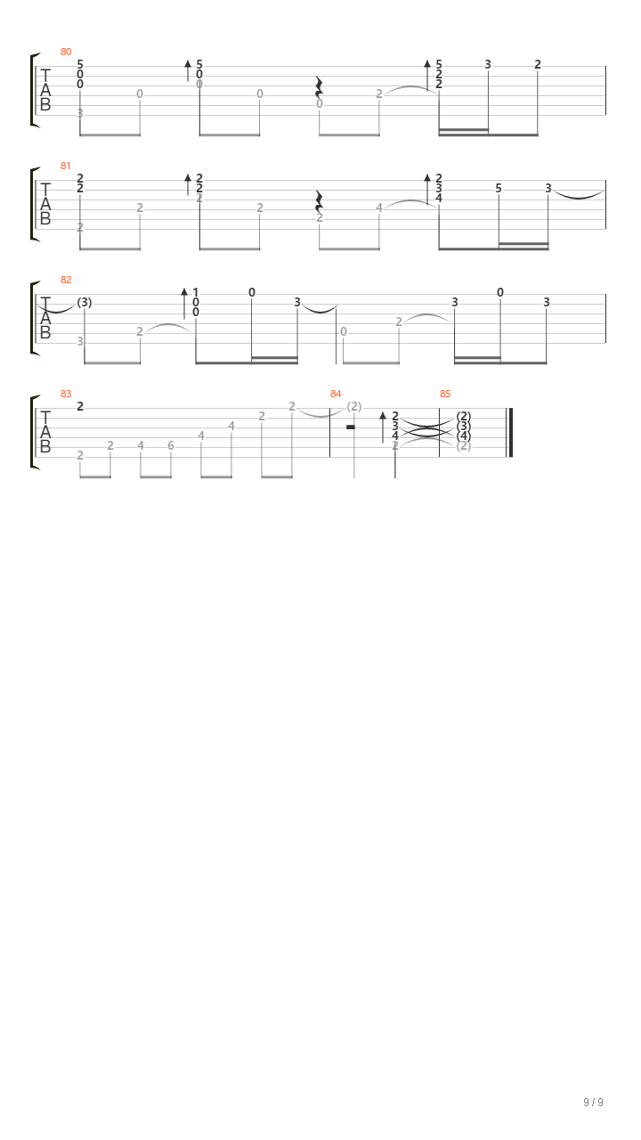 最高の片想い  （简单又好听的吉他曲）吉他谱