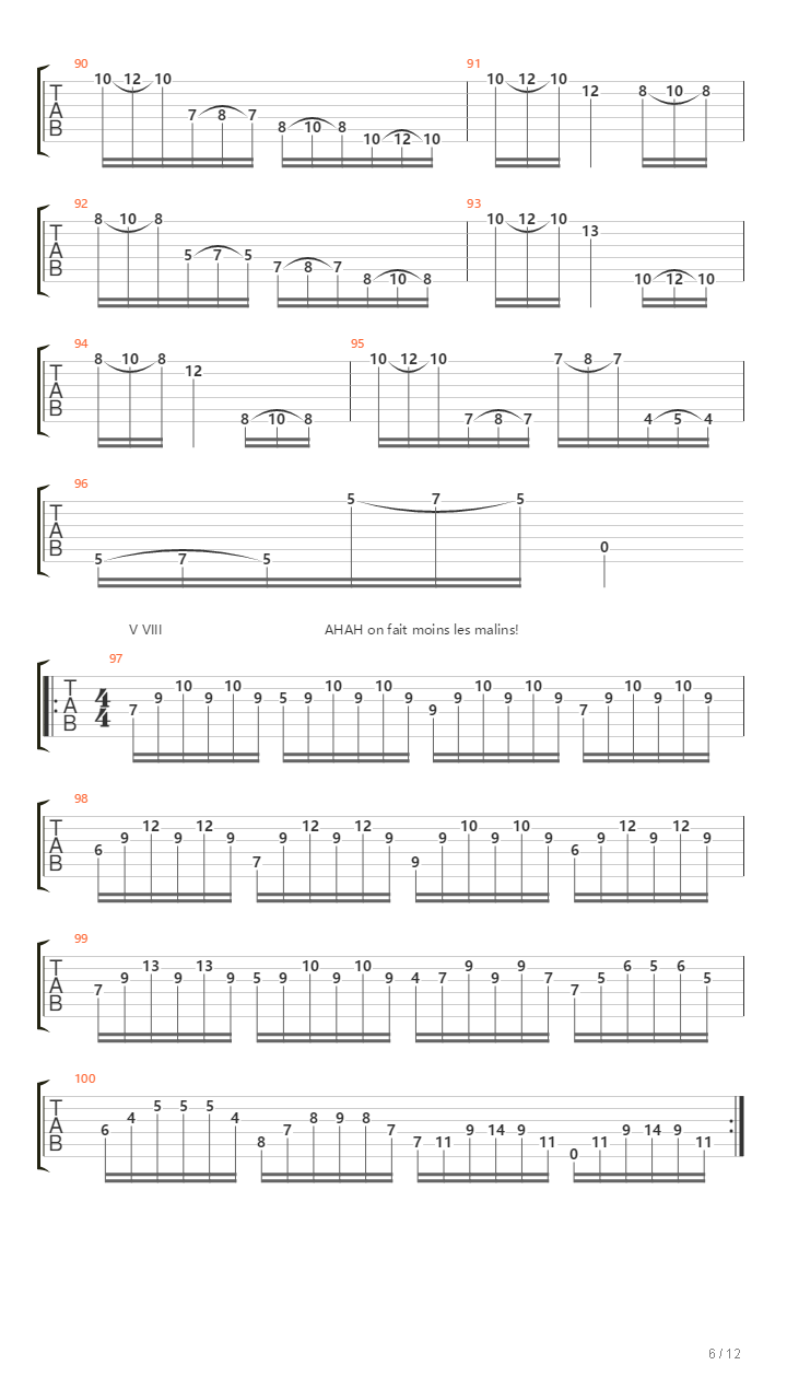 帕格尼尼 随想曲第24号GTP吉他谱