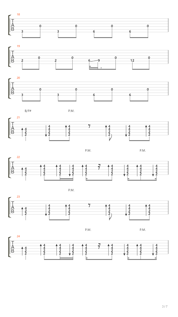 我们（不含鼓）吉他谱