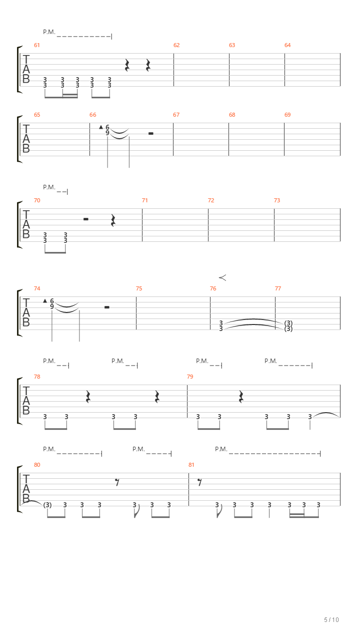 CMCB – 八臂哪吒城吉他谱