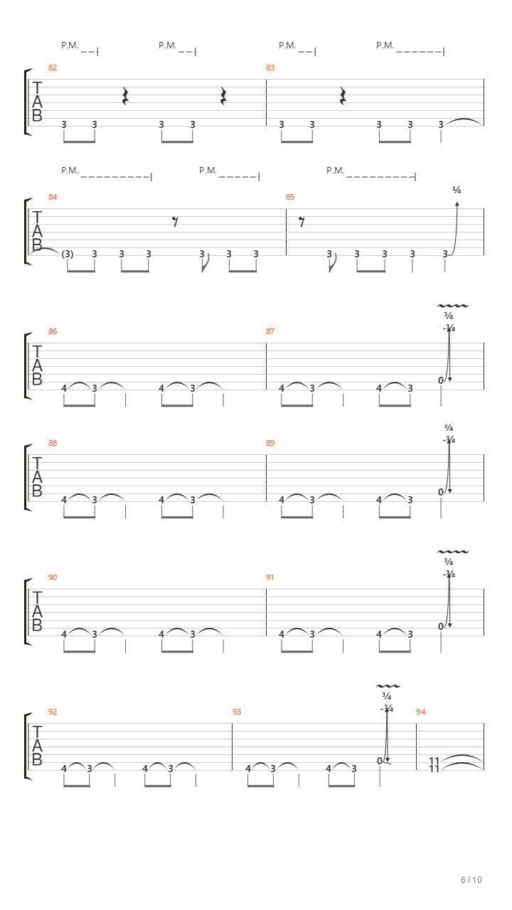 CMCB – 八臂哪吒城吉他谱