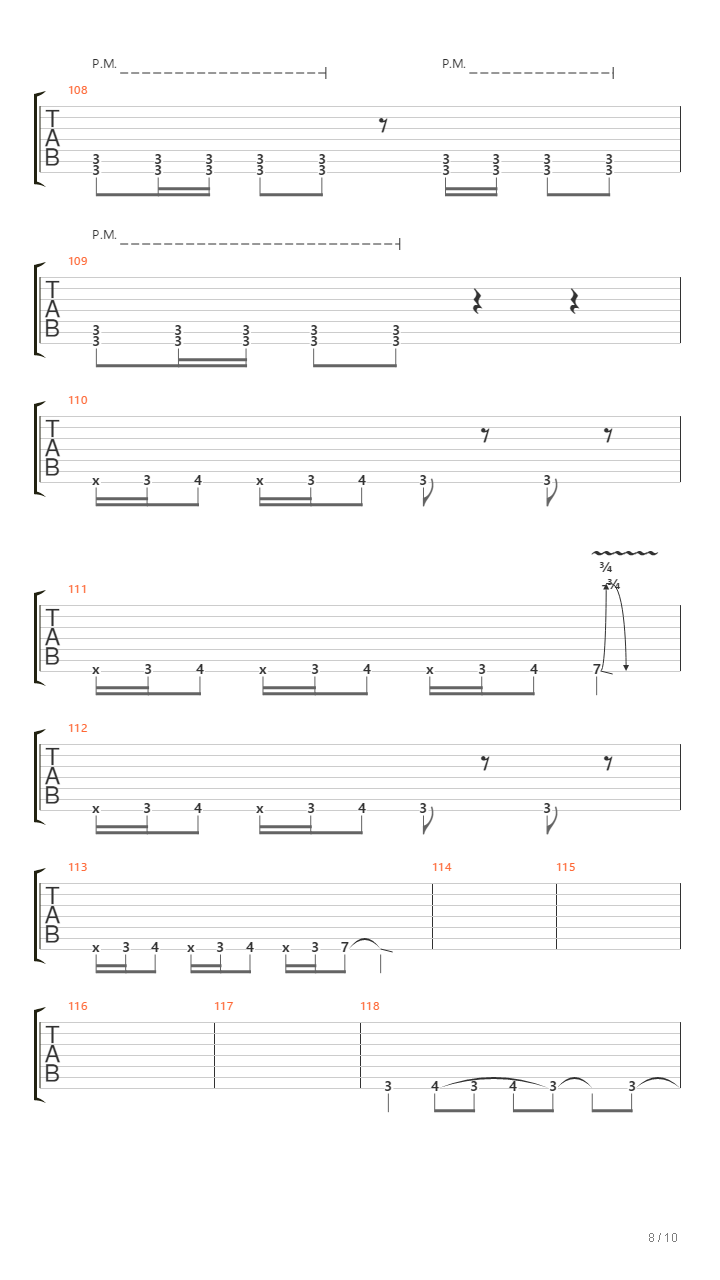 CMCB – 八臂哪吒城吉他谱