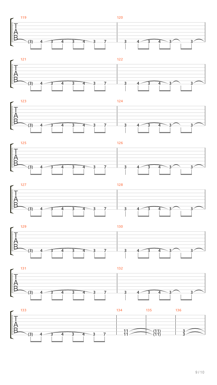 CMCB – 八臂哪吒城吉他谱