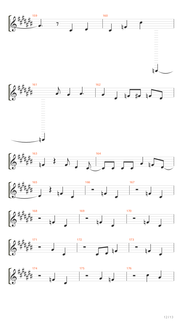 说吧。(言って。) - ヨルシカ吉他谱