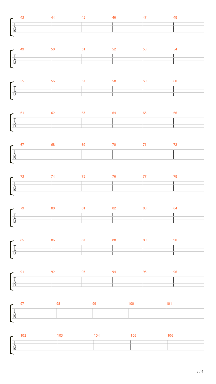 公主吉他谱