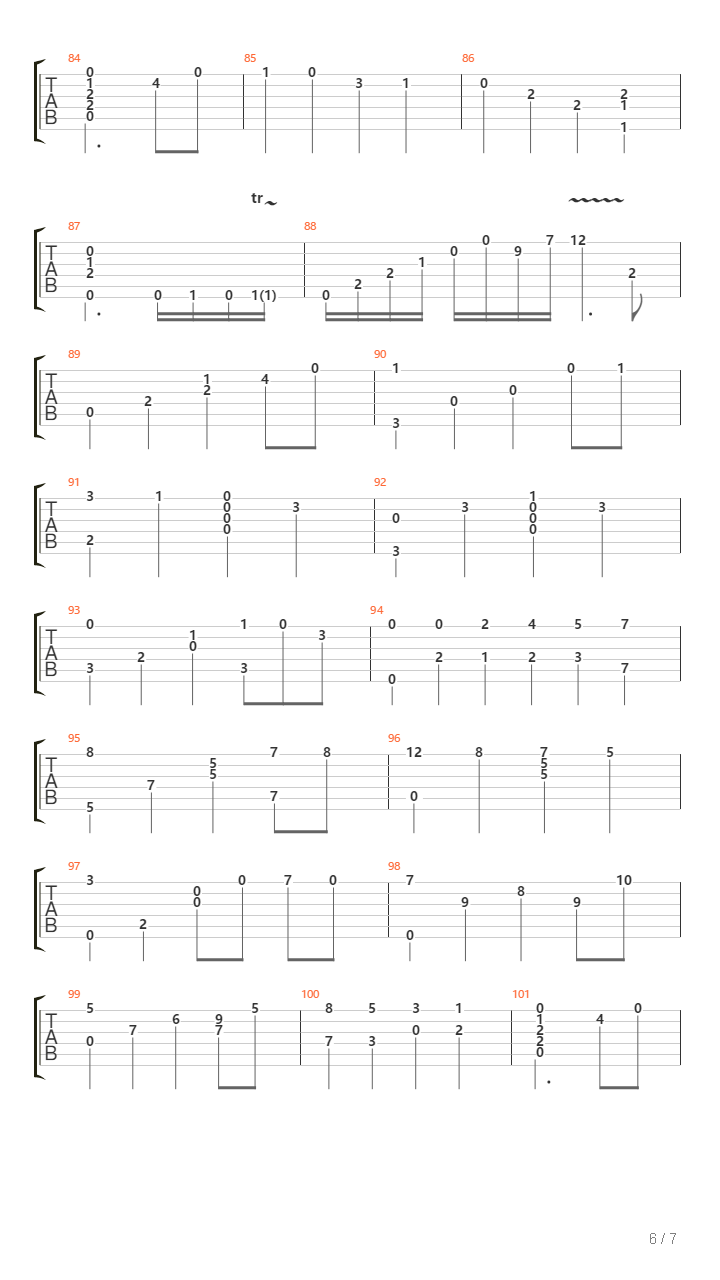 爱的协奏曲吉他谱