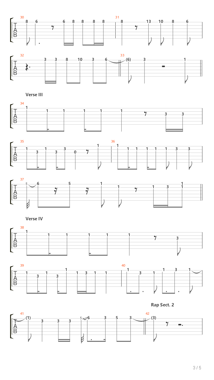 Maze吉他谱