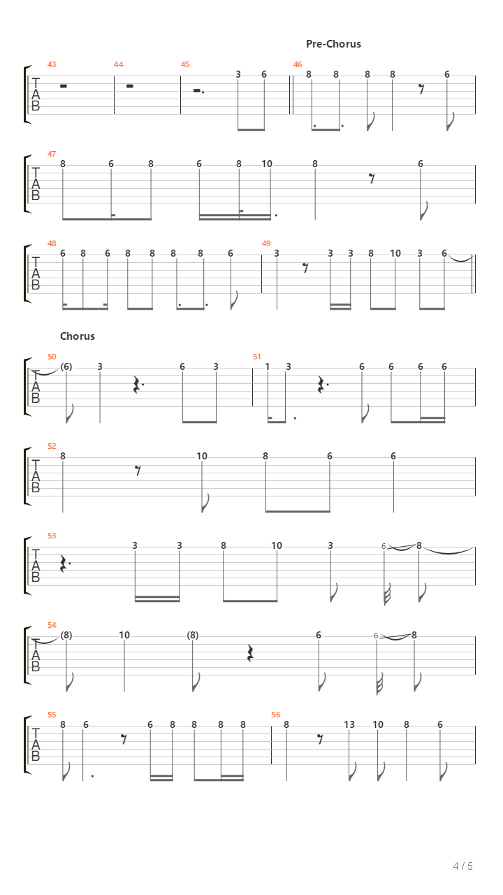 Maze吉他谱