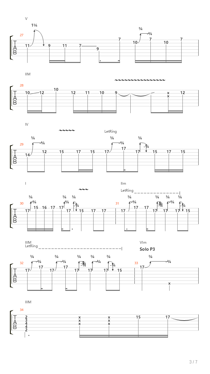 Hotel California（2004墨尔本告别演唱会）吉他谱