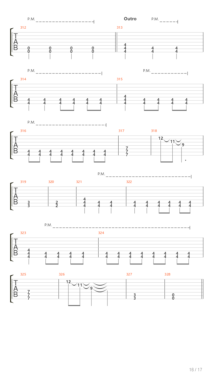 A7V Mephisto吉他谱