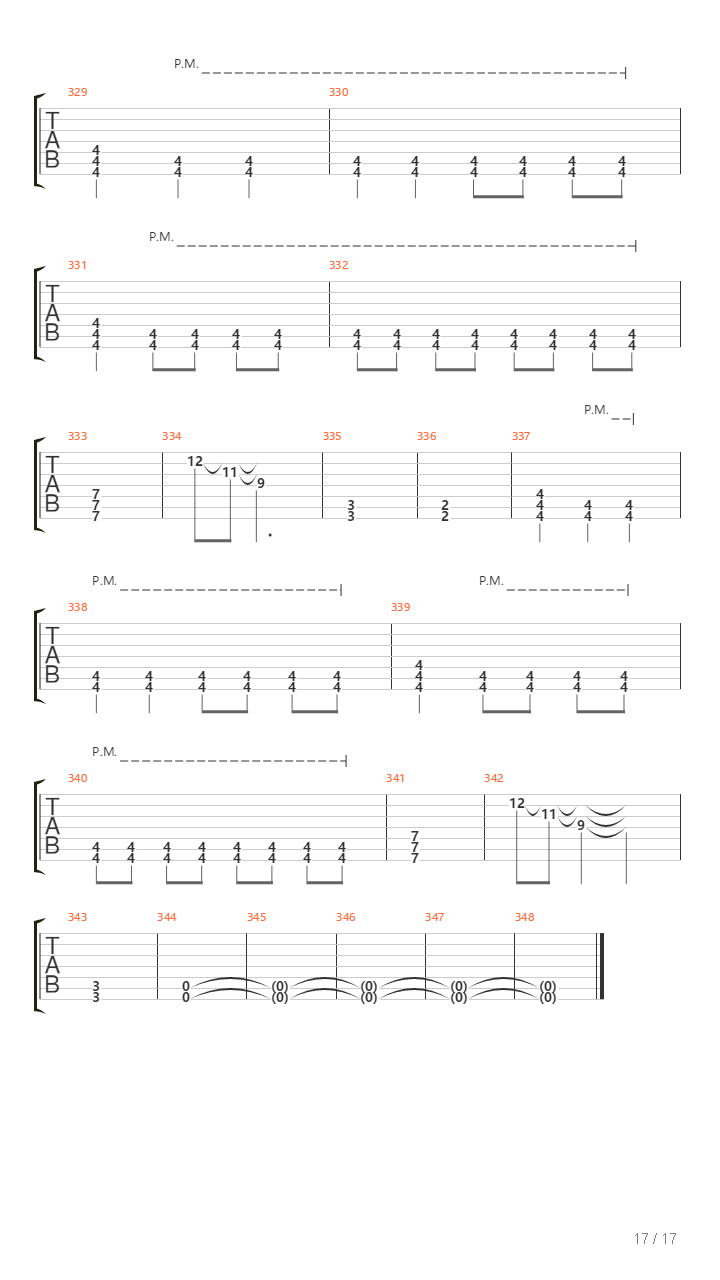 A7V Mephisto吉他谱