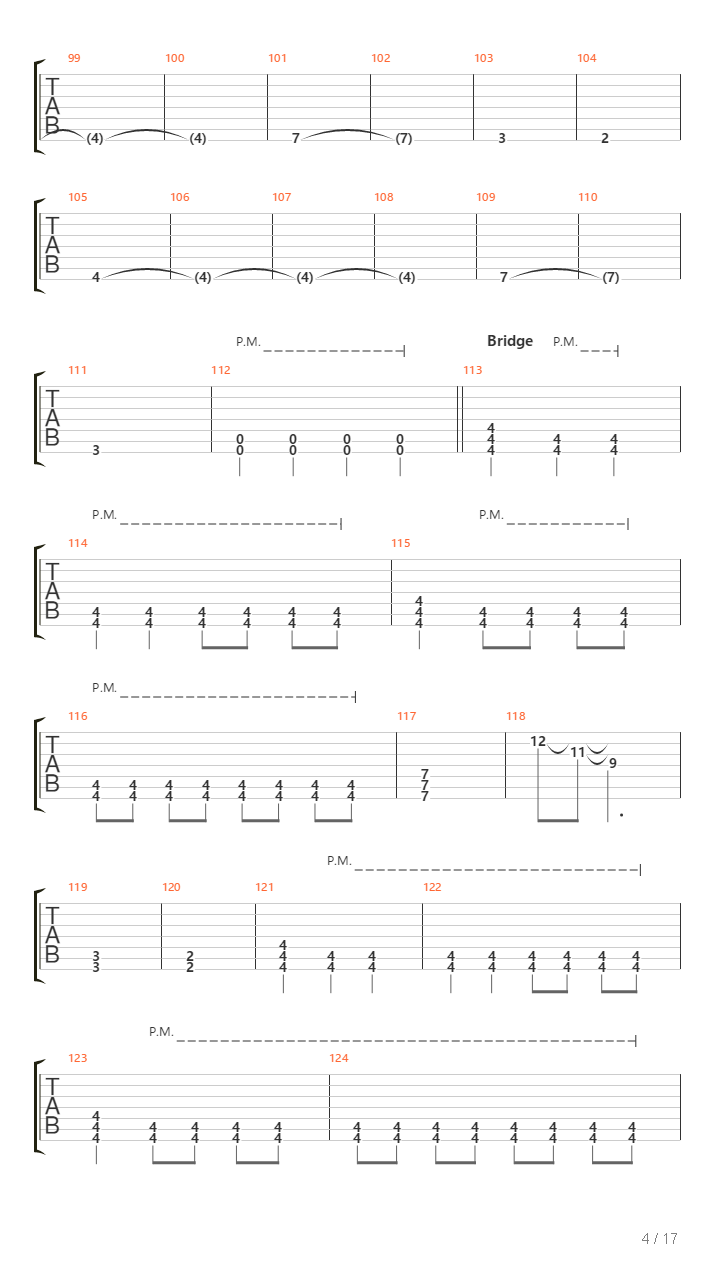 A7V Mephisto吉他谱