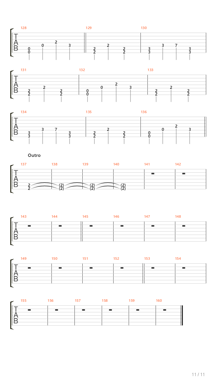 Passchenhell吉他谱