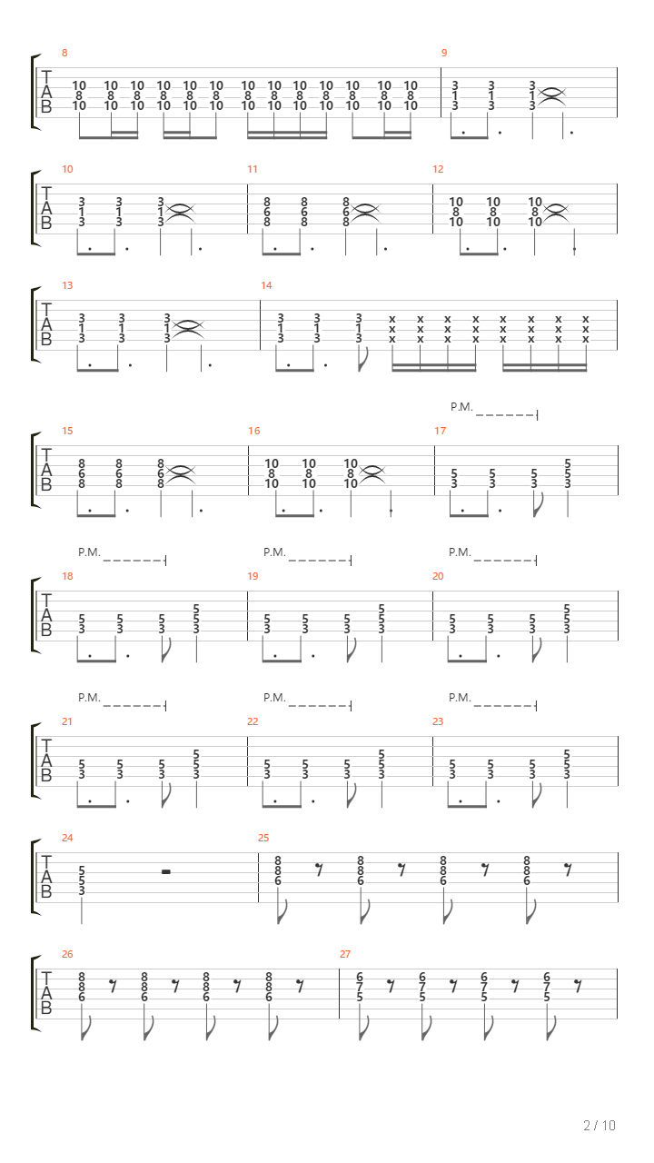 Sundome吉他谱