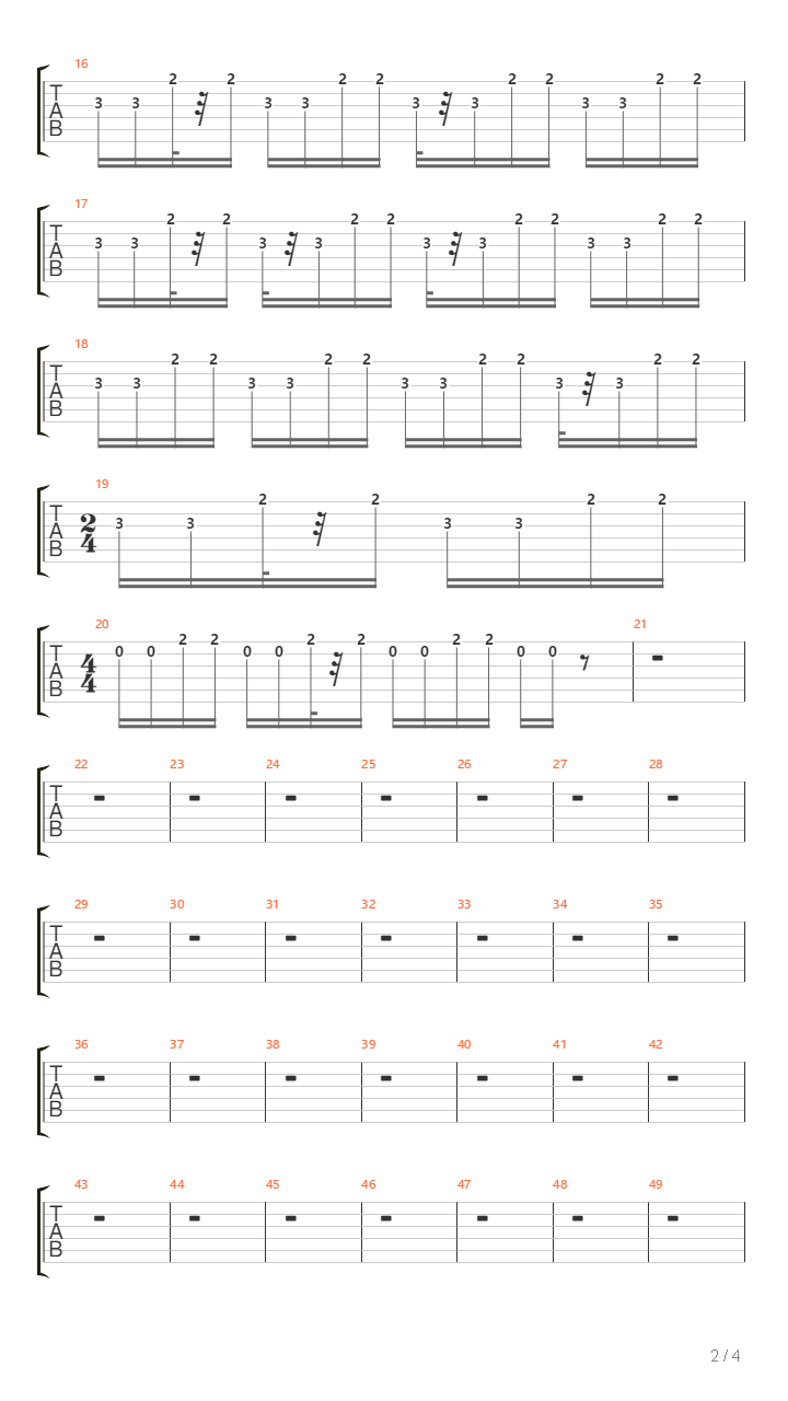 Take A Chance On Me吉他谱