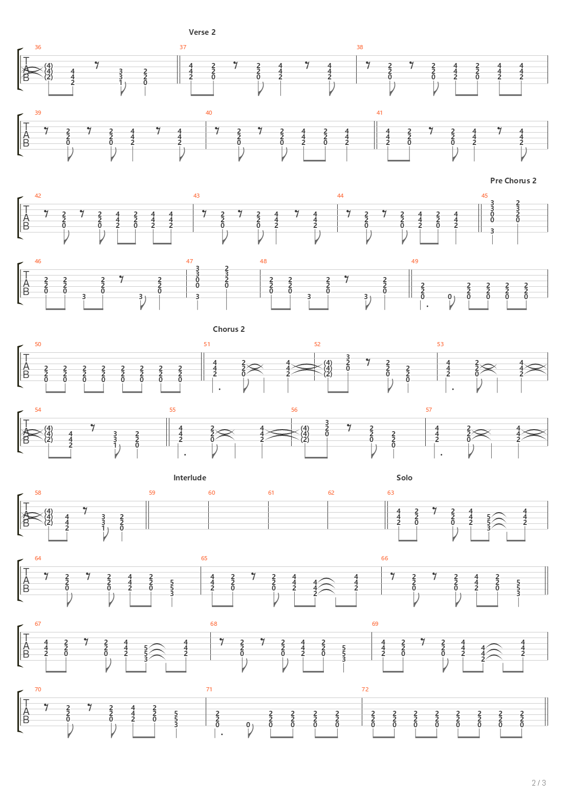 Systems Down吉他谱