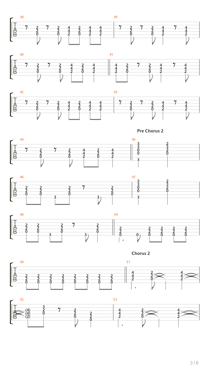 Systems Down吉他谱