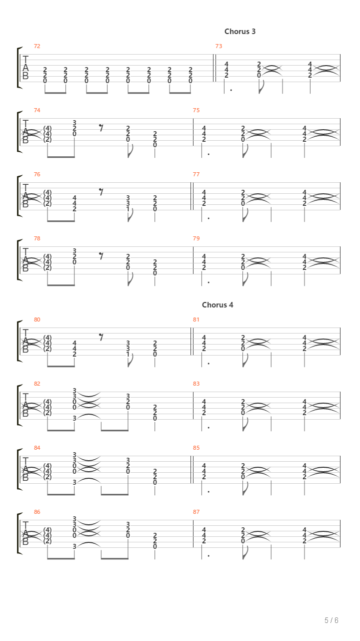 Systems Down吉他谱