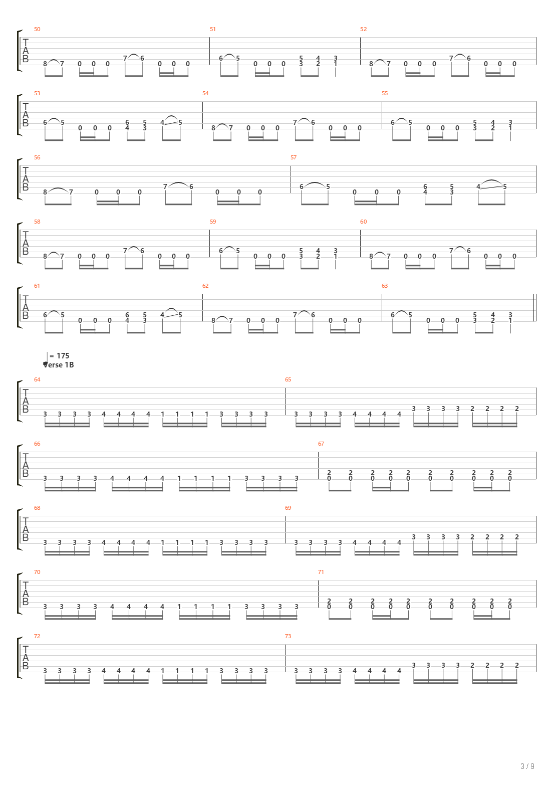 The Lament Configuration吉他谱