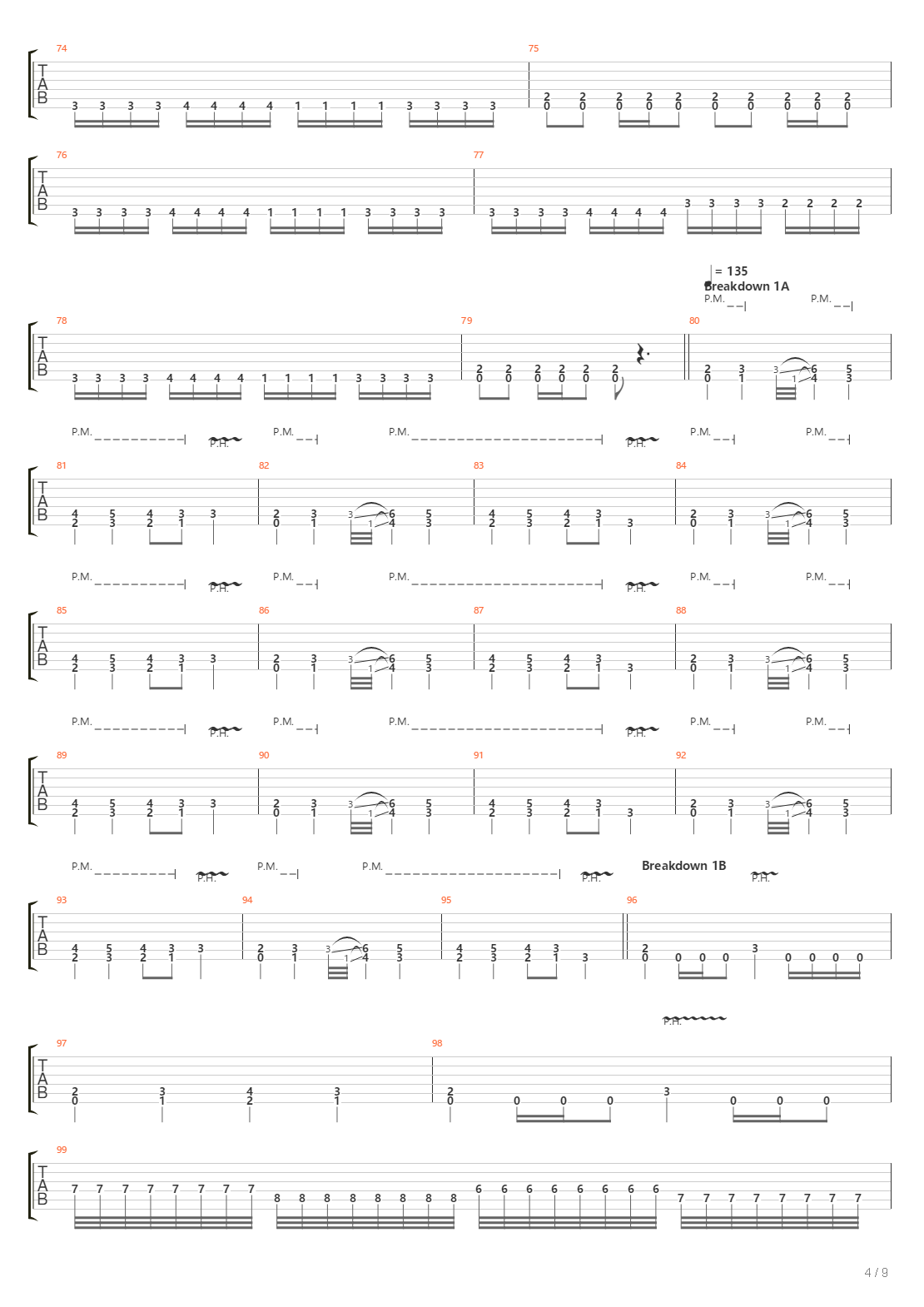 The Lament Configuration吉他谱