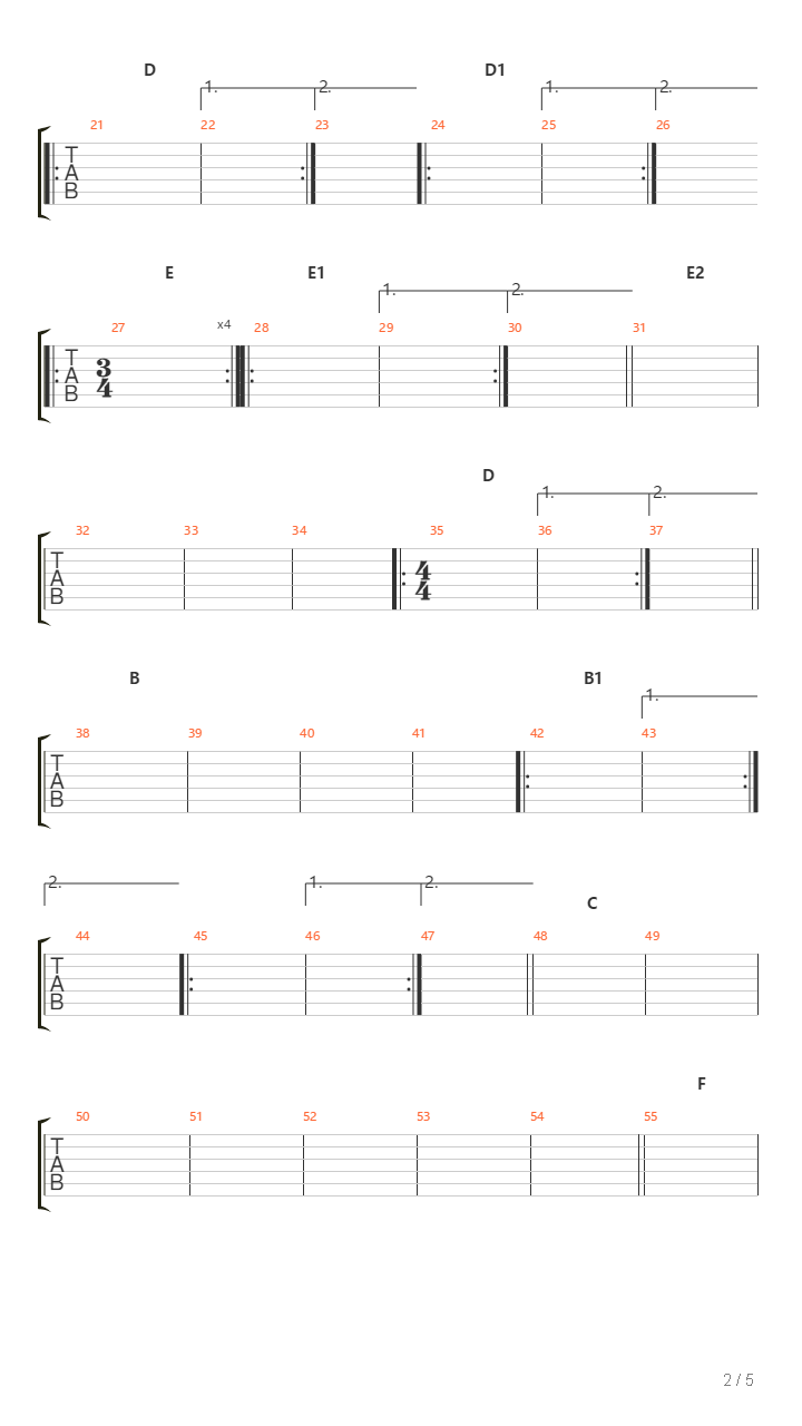 The Book Of The Worm吉他谱