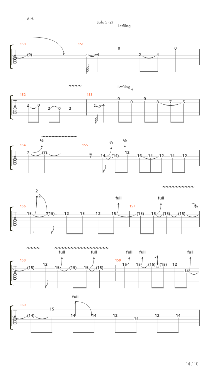 Train Kept A Rollin吉他谱