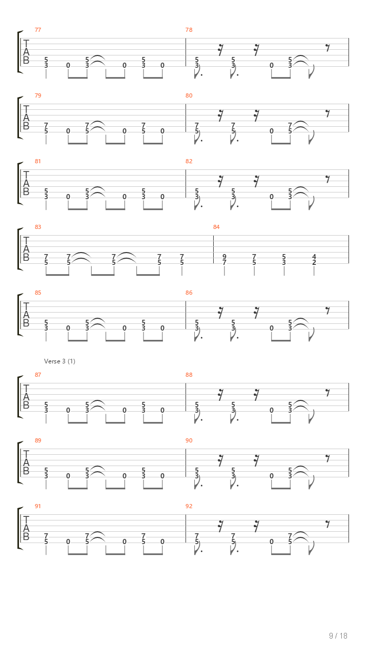 Train Kept A Rollin吉他谱