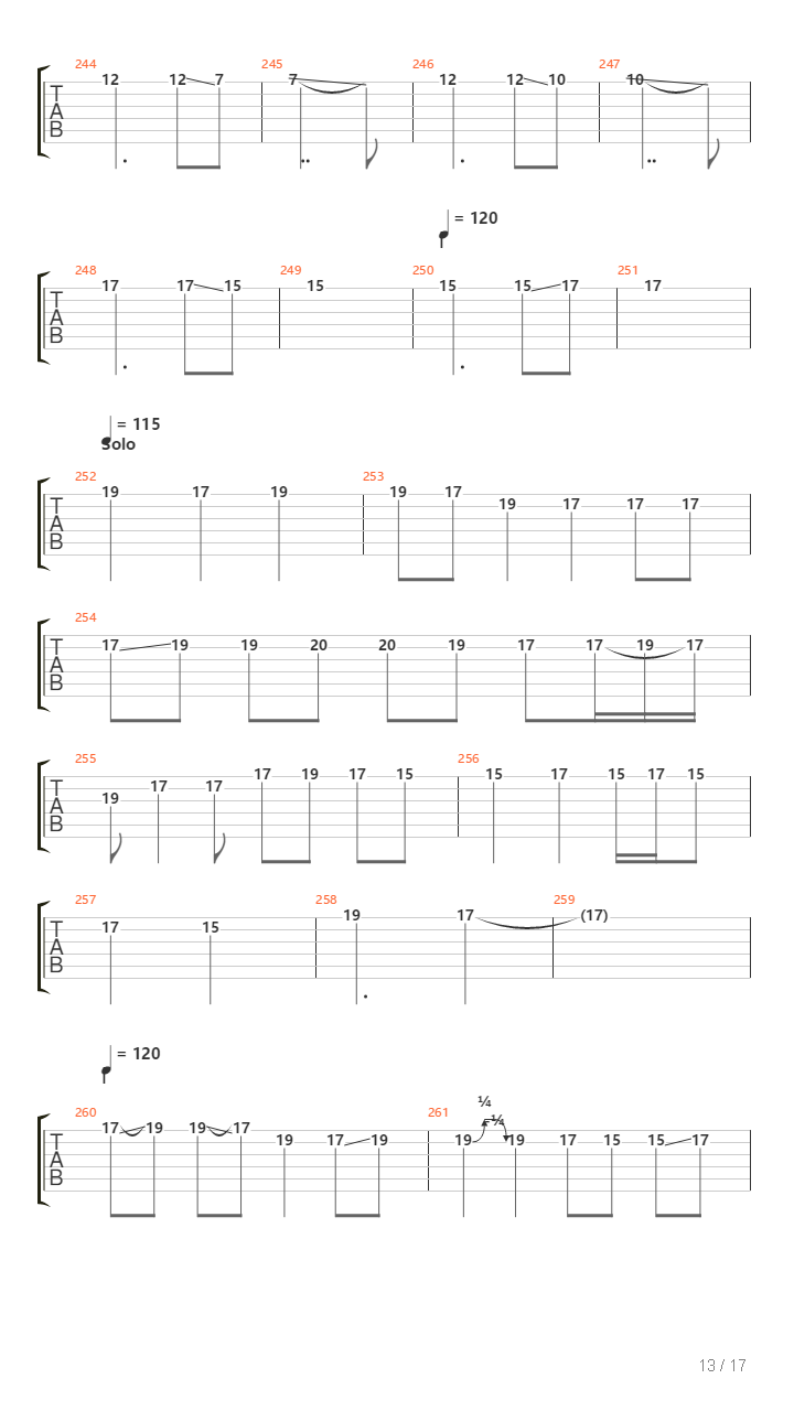 Plateau Of The Ages吉他谱