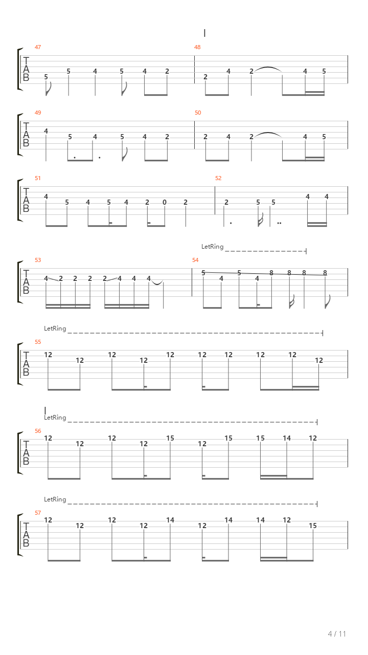 The Hawthorne Passage吉他谱