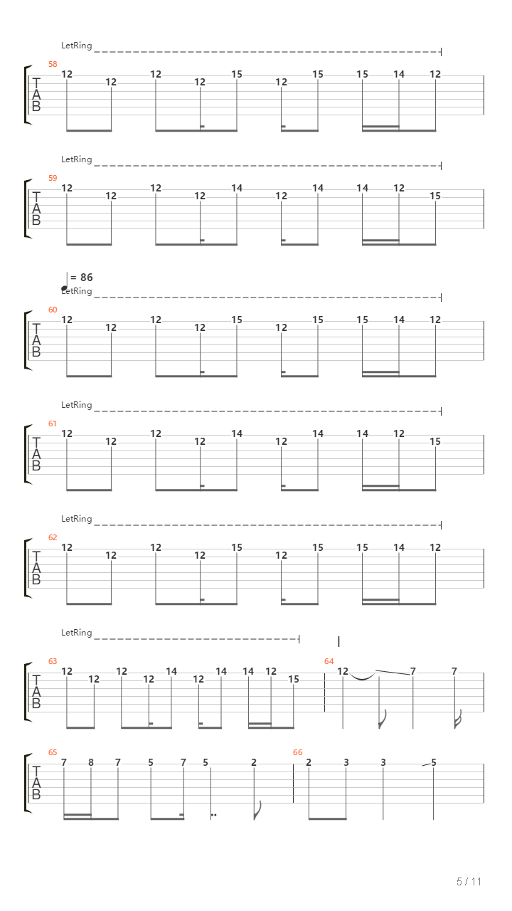 The Hawthorne Passage吉他谱