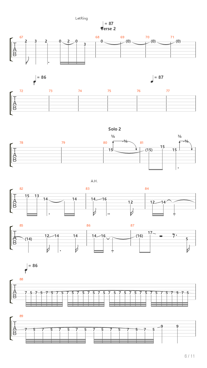 The Hawthorne Passage吉他谱