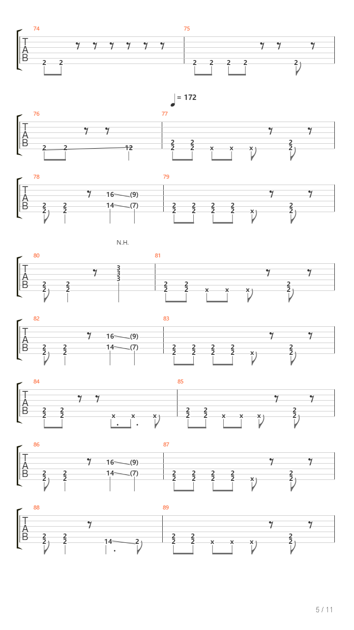 Levels吉他谱