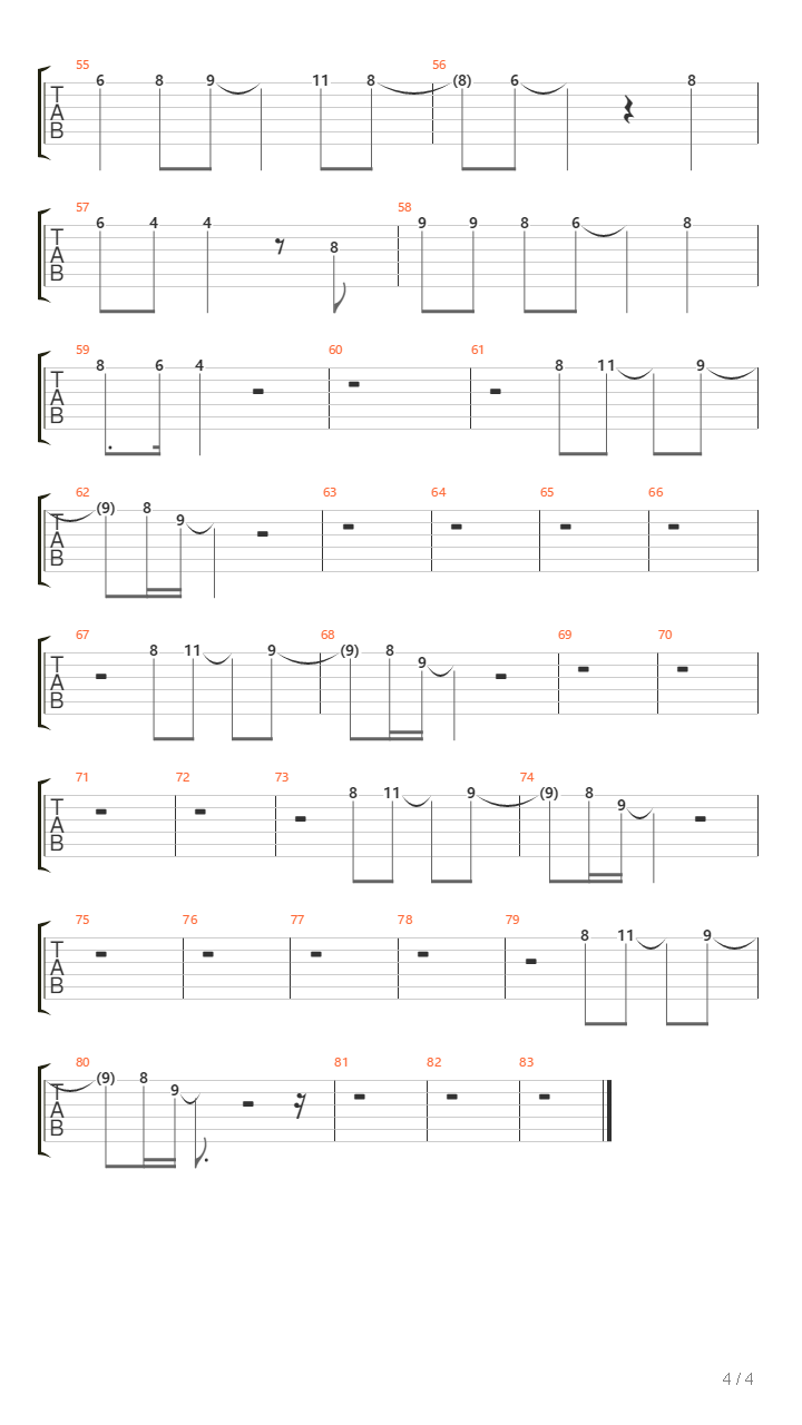 Love In The First Degree吉他谱