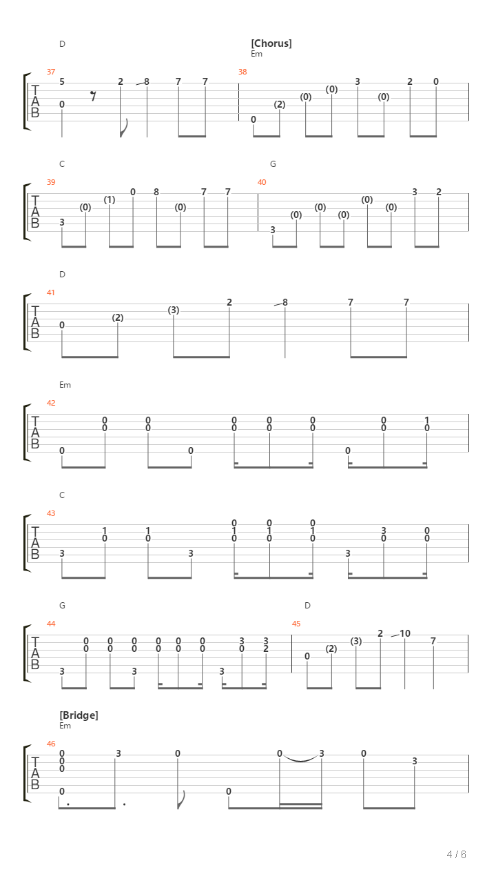 Play吉他谱