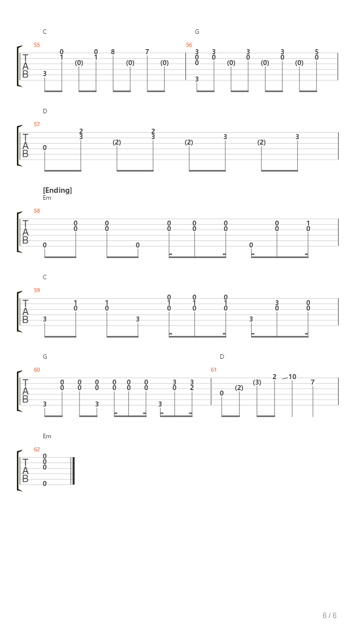 Play吉他谱