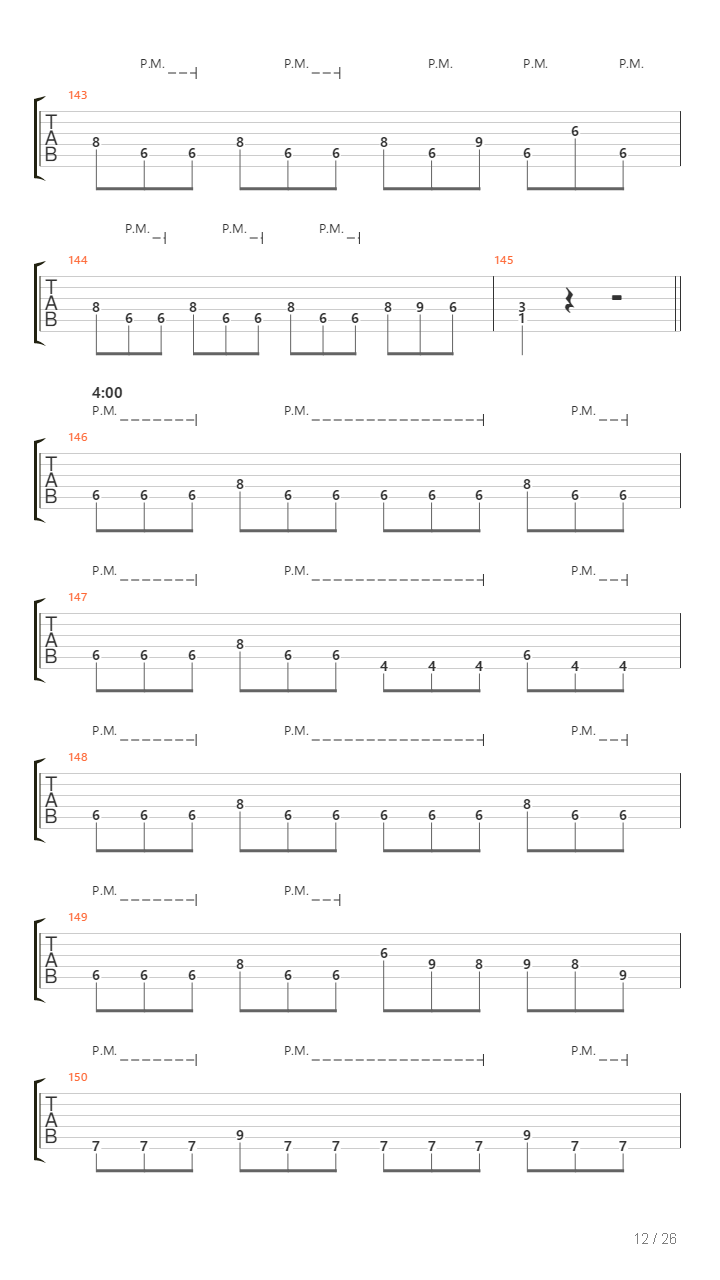 Wooden Leg Pt 2 The Woodening吉他谱